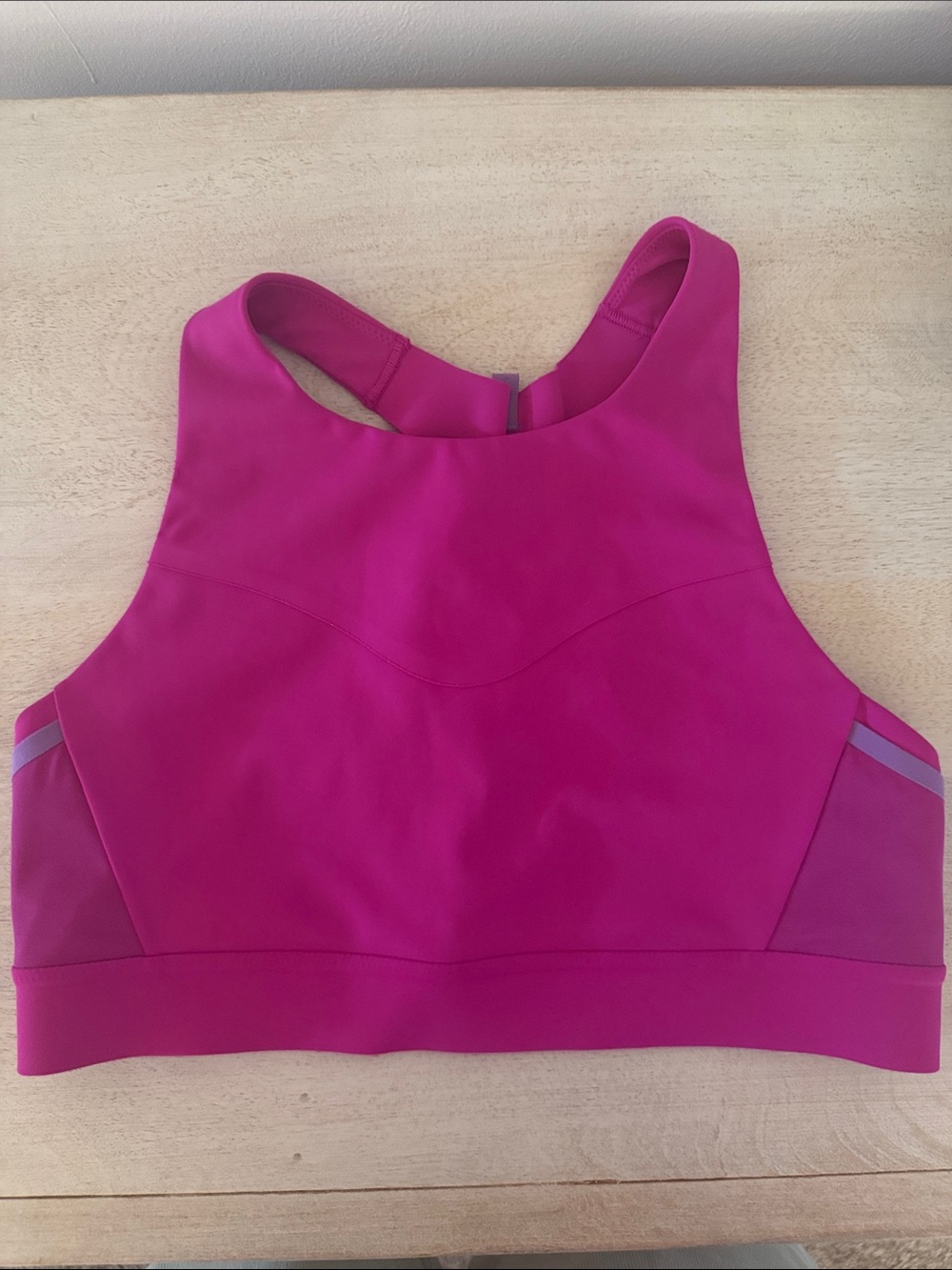 Brooks High-Neck Crop Sports Bra